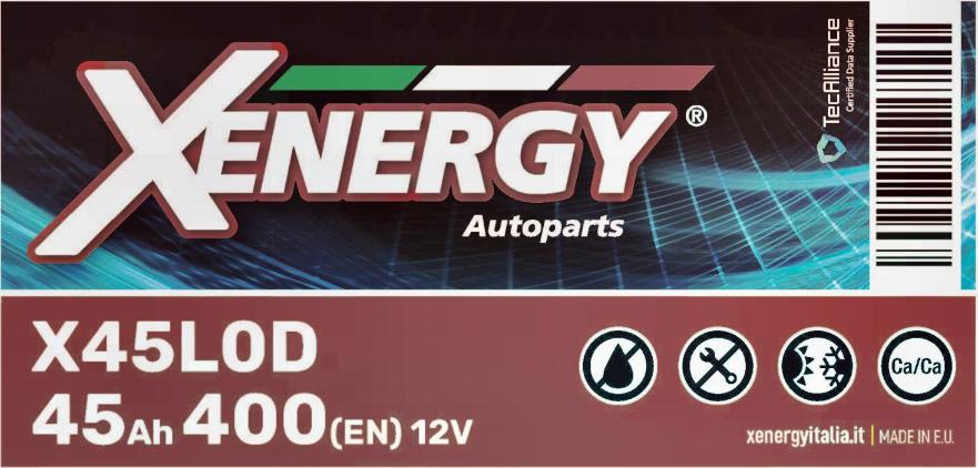 AP XENERGY X45L0D - Batteria avviamento www.autoricambi360.it