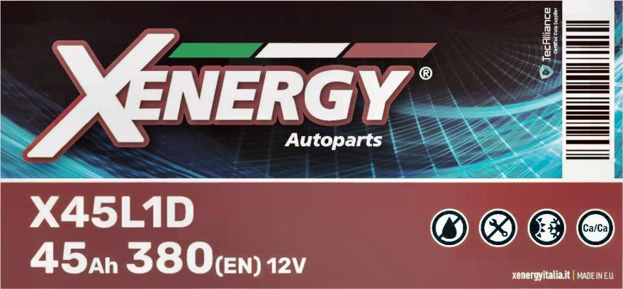 AP XENERGY X45L1D - Batteria avviamento www.autoricambi360.it