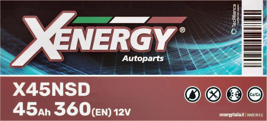 AP XENERGY X45NSD - Batteria avviamento www.autoricambi360.it