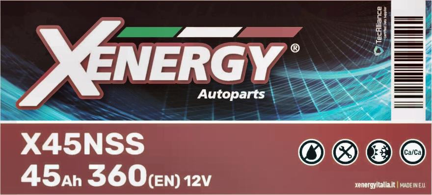 AP XENERGY X45NSS - Batteria avviamento www.autoricambi360.it