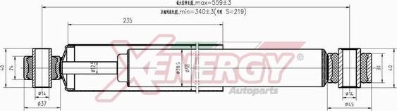 AP XENERGY X467443 - Ammortizzatore www.autoricambi360.it