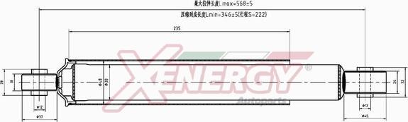AP XENERGY X406343 - Ammortizzatore www.autoricambi360.it