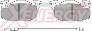 AP XENERGY X40169 - Kit pastiglie freno, Freno a disco www.autoricambi360.it