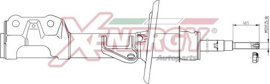 AP XENERGY X410333 - Ammortizzatore www.autoricambi360.it