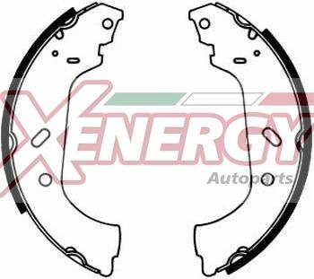 AP XENERGY X50642 - Kit ganasce freno www.autoricambi360.it