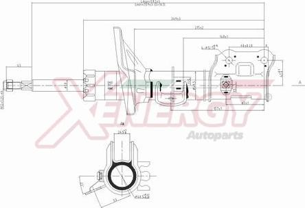 AP XENERGY X507333 - Ammortizzatore www.autoricambi360.it
