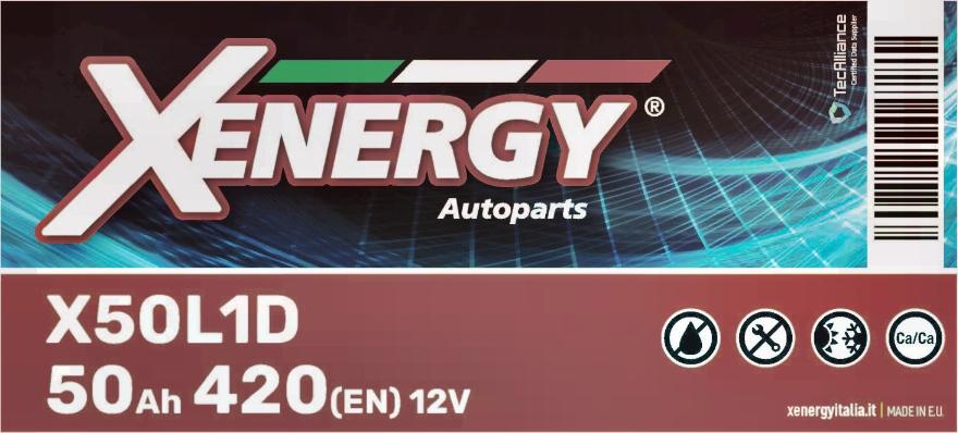 AP XENERGY X50L1D - Batteria avviamento www.autoricambi360.it