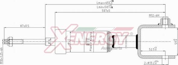 AP XENERGY X665344 - Ammortizzatore www.autoricambi360.it