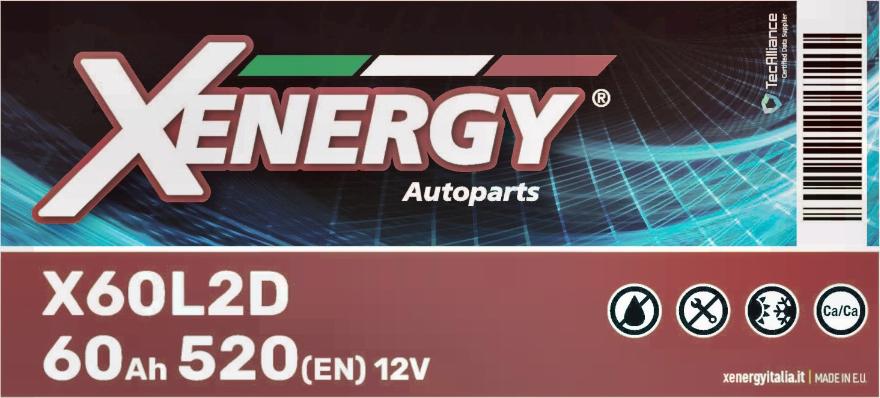 AP XENERGY X60L2D - Batteria avviamento www.autoricambi360.it