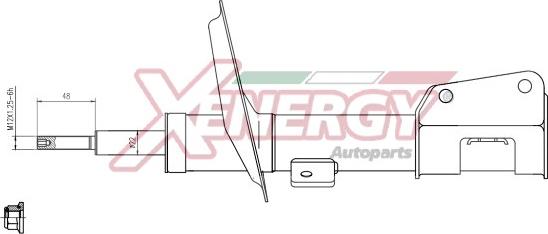 AP XENERGY X612334 - Ammortizzatore www.autoricambi360.it
