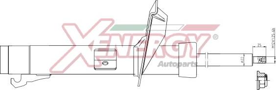 AP XENERGY X630334 - Ammortizzatore www.autoricambi360.it