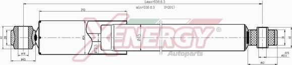 AP XENERGY X094444 - Ammortizzatore www.autoricambi360.it