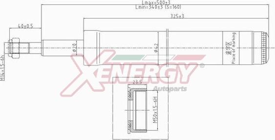 AP XENERGY X001363 - Ammortizzatore www.autoricambi360.it