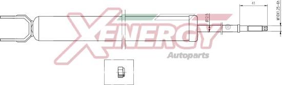 AP XENERGY X084349 - Ammortizzatore www.autoricambi360.it