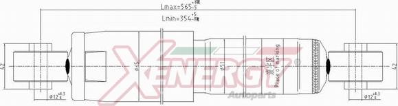 AP XENERGY X084345 - Ammortizzatore www.autoricambi360.it