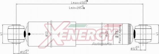 AP XENERGY X080344 - Ammortizzatore www.autoricambi360.it