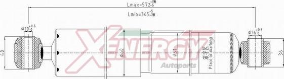AP XENERGY X022445 - Ammortizzatore www.autoricambi360.it