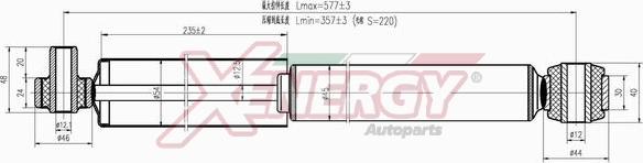AP XENERGY X148349 - Ammortizzatore www.autoricambi360.it