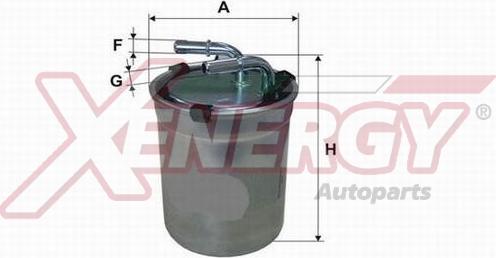 AP XENERGY X1599864 - Filtro carburante www.autoricambi360.it