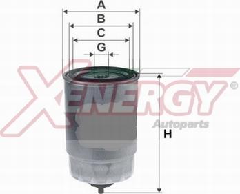 AP XENERGY X1599792 - Filtro carburante www.autoricambi360.it