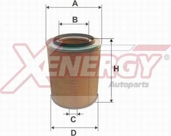 AP XENERGY X1594091 - Filtro aria www.autoricambi360.it
