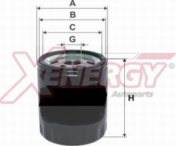 AP XENERGY X1595971 - Filtro olio www.autoricambi360.it