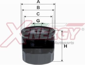 AP XENERGY X159554 - Filtro olio www.autoricambi360.it