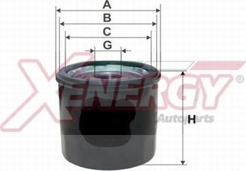 AP XENERGY X1595641 - Filtro olio www.autoricambi360.it