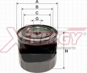 AP XENERGY X1595673 - Filtro olio www.autoricambi360.it