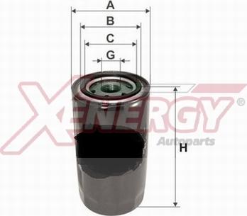 AP XENERGY X1595672 - Filtro olio www.autoricambi360.it