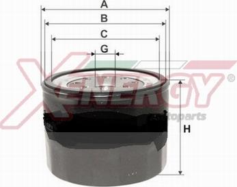 AP XENERGY X159589 - Filtro olio www.autoricambi360.it