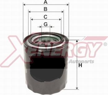 AP XENERGY X1595808 - Filtro olio www.autoricambi360.it