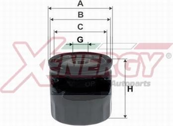 AP XENERGY X159534 - Filtro olio www.autoricambi360.it