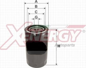 AP XENERGY X1595741 - Filtro olio www.autoricambi360.it