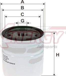 AP XENERGY X1595701 - Filtro olio www.autoricambi360.it
