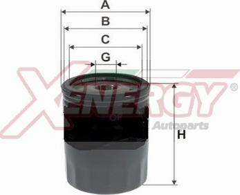 AP XENERGY X1595731 - Filtro olio www.autoricambi360.it