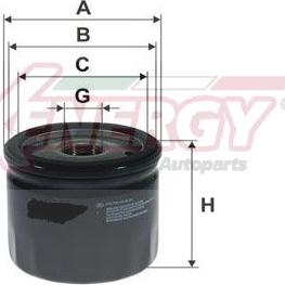 AP XENERGY X1596434 - Filtro olio www.autoricambi360.it