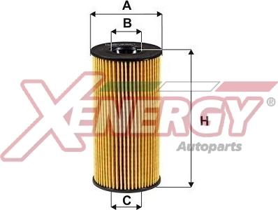 AP XENERGY X1596664 - Filtro olio www.autoricambi360.it