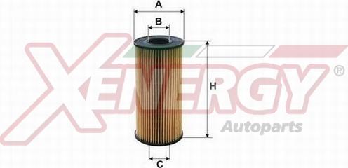 AP XENERGY X1596662 - Filtro olio www.autoricambi360.it