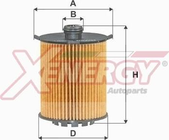AP XENERGY X1596624 - Filtro olio www.autoricambi360.it