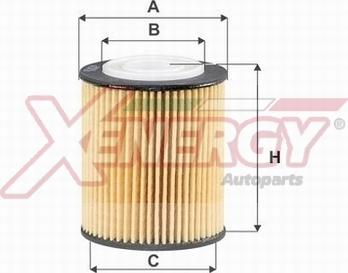 AP XENERGY X1596676 - Filtro olio www.autoricambi360.it