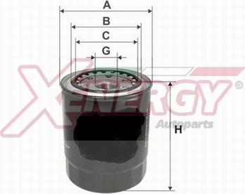 AP XENERGY X1596191 - Filtro olio www.autoricambi360.it