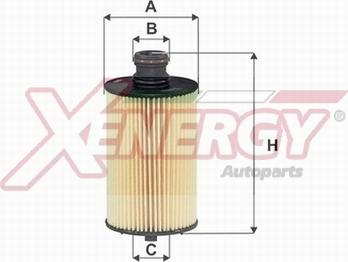 AP XENERGY X1596101 - Filtro olio www.autoricambi360.it