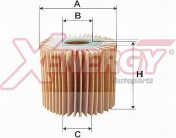 AP XENERGY X1596851 - Filtro olio www.autoricambi360.it