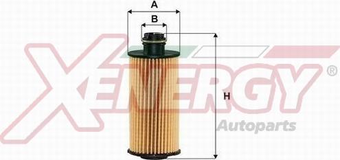 AP XENERGY X1596828 - Filtro olio www.autoricambi360.it