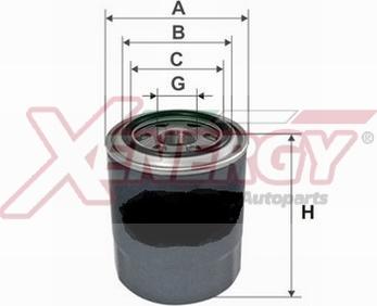 AP XENERGY X1596324 - Filtro olio www.autoricambi360.it