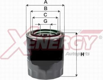 AP XENERGY X1596327 - Filtro olio www.autoricambi360.it