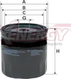 AP XENERGY X1596291 - Filtro olio www.autoricambi360.it