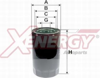 AP XENERGY X1596266 - Filtro olio www.autoricambi360.it