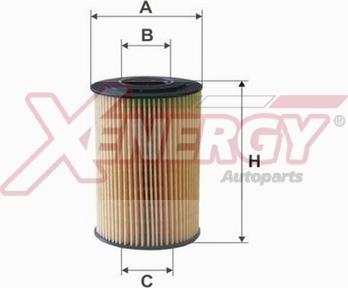 AP XENERGY X1596744 - Filtro olio www.autoricambi360.it
